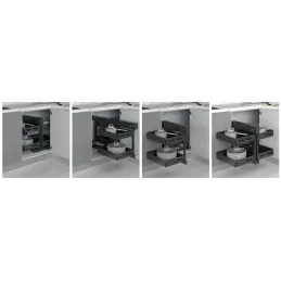 Kutni sustav MAGENTO UNIQUE / Antracit