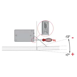 Sklopni mehanizam s užetom KIARO Easy / Sivi