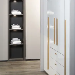 Ručka za ormar ELDORA 1090mm / Brušeno zlatna