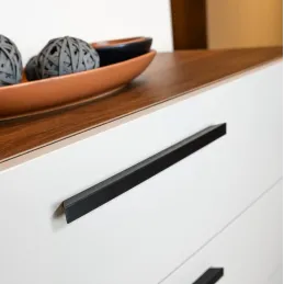 Ručka ELDORA / Brušena crna