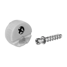 Spojni okvirni okov s vijakom za korpus BLUM / Bijela