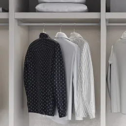 Set nastavaka za vješalicu LUXE / Aluminij