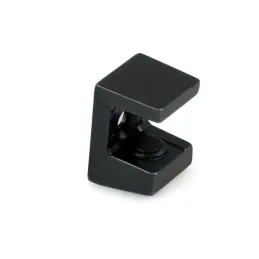 Držač staklene police EVO - 10 kom / Crna