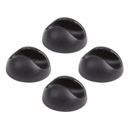 Podloge za noge stola HAIRPIN - 4 kom / Crna