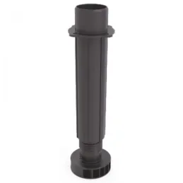 Plastična nogica za krevet s učvršćivanjem 148 - 250 mm / Crna