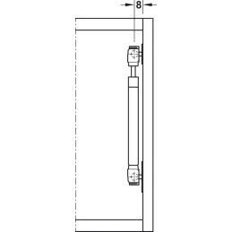 Preklopni plinski klip HÄFELE
