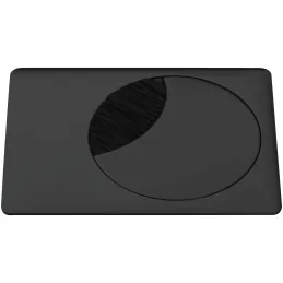 Prolaz za kabele LUNA 120 / Crna mat
