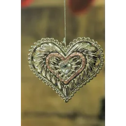 Viseći ukras GOLD HEART / Zlatna