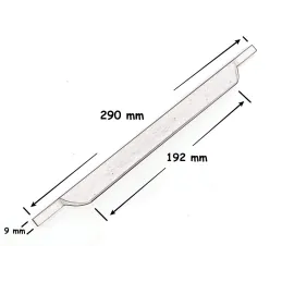 Ručka LAVRO / Brušeni čelik