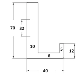 Vješalica NEXT DUO / Crna mat