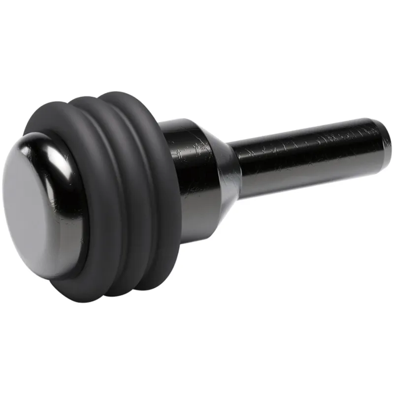 Polica za staklo s brtvom LANNA 3 mm / Crni nikel - 10 kom