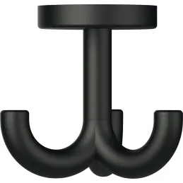 Rotirajuća vješalica LUGANO / Crna mat