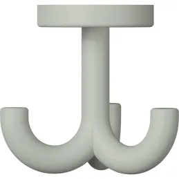 Okretna vješalica LUGANO / Svjetlosiva mat