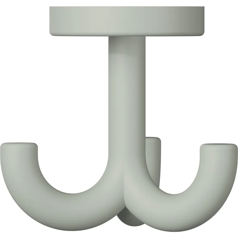 Okretna vješalica LUGANO / Svjetlosiva mat