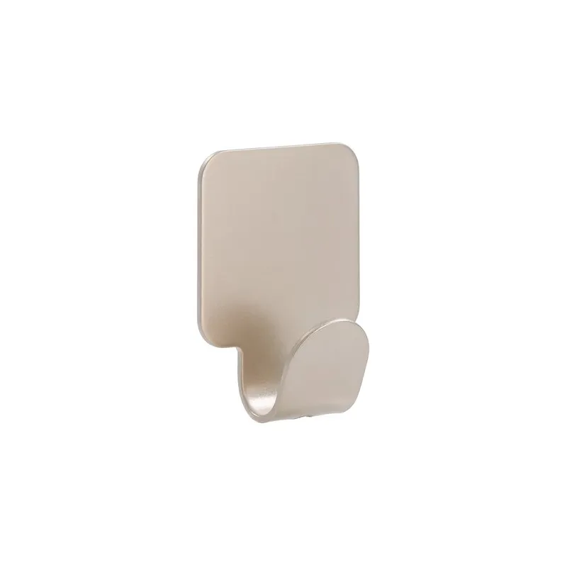 Samoljepljiva vješalica QUADRO UNO / Matirani nikal