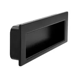 Ručka za ugradnju MALI LONG / Crna mat