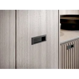 Umetak za urezivanje MALI LONG / Crna brušena