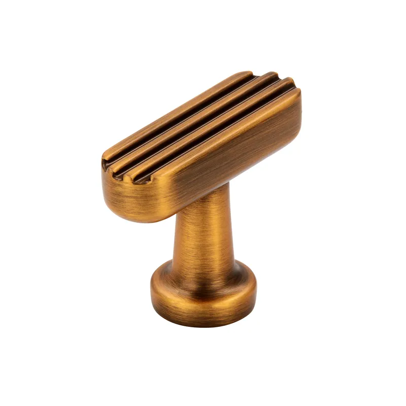 Ručka dugme MAXIM / Brušeni mesing