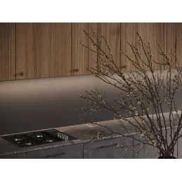 Ručka knopka PREA / Crna mat