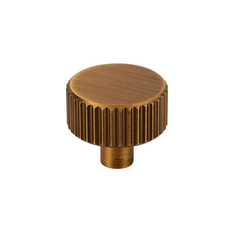 Ručka knopka PREA / Brušeni mesing