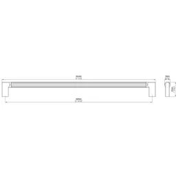 Ručka PREA / Crna mat