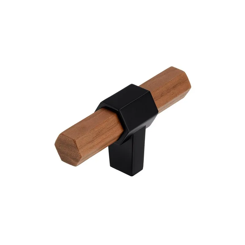 Drvena ručkica knop REIKO / Lakirani hrast