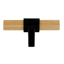 Drvena ručka knopka REIKO / Prirodni hrast