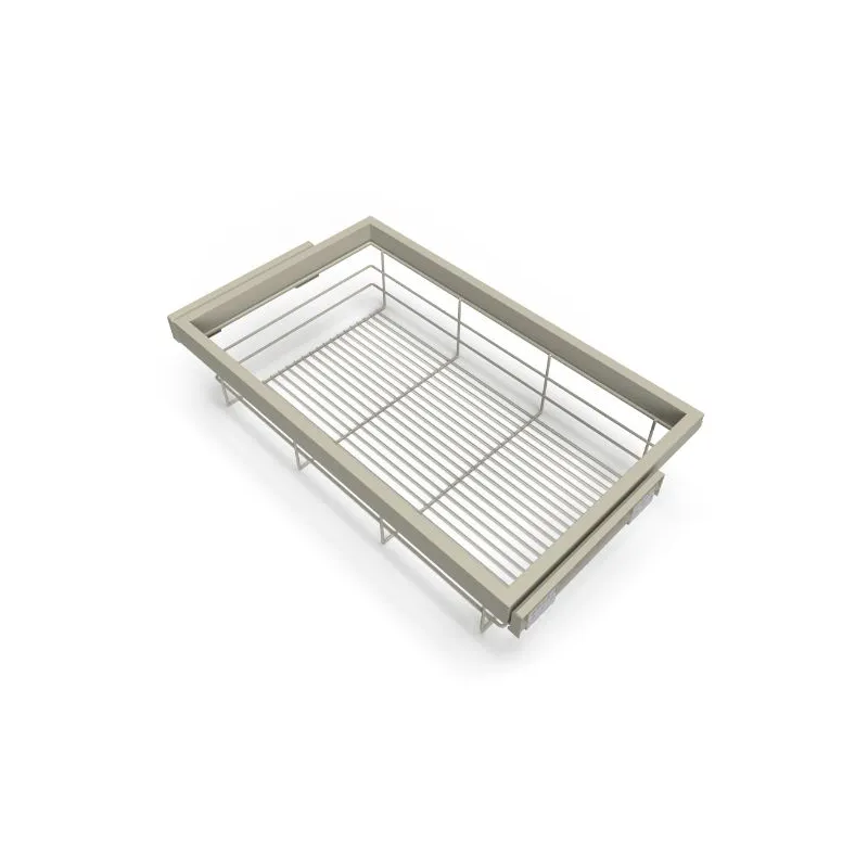 Izvlačna žičana košara s ublaživačem NEXUS 760 - 794 mm / Bež