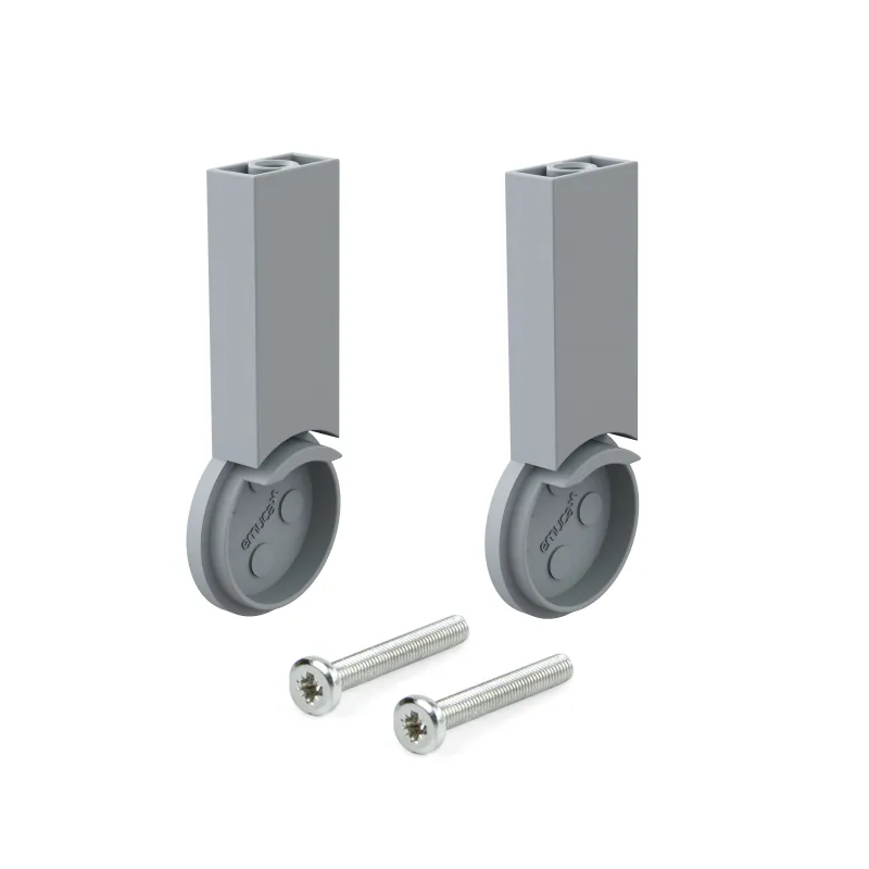 Set završetaka za vješalicu LARGO - gornja montaža / Aluminij