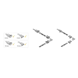 UNION L kutni spoj za LED traku LYNX