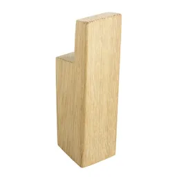 Drvena vješalica LUNO / Sirovi hrast