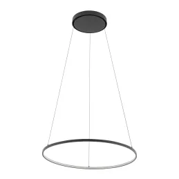 Stropno LED svjetlo CIRCOLO M UNO 600 mm / Crna mat