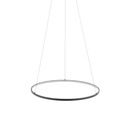 Stropno LED svjetlo CIRCOLO M UNO 600 mm / Crna mat