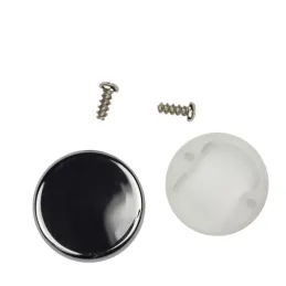 Ukrasni okrugli pokrov za staklo INTERMAT 9904 - 95° / Sjajni krom