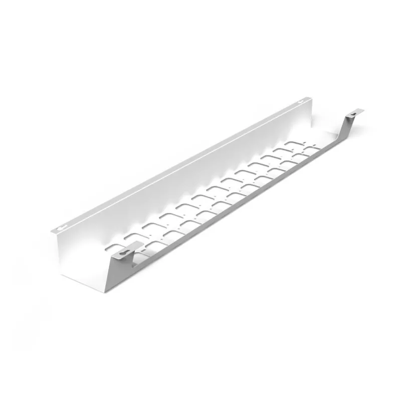 Držač za kabele ispod stola OLYMP / Bijela mat