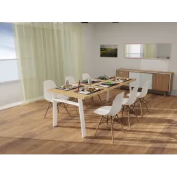 Stolna konstrukcija BENETTI - set / Bijela mat