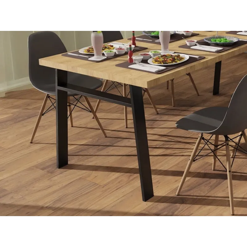 Stolna konstrukcija BENETTI - set / Crna mat