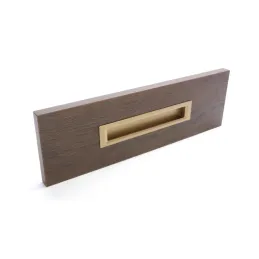 Ugradbena ručkica HOST / Brončano brušena