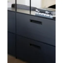 Ručka za ugradnju HOST / Crna mat