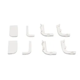 Set PVC završetaka za profile VION - L / Bijela mat