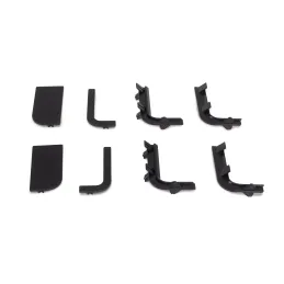 Set PVC završetaka za profile VION - L / Crna mat