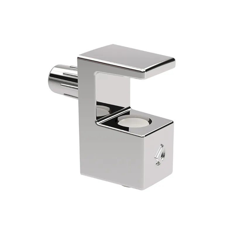 Držač staklene police GRACE 5-6 mm / Sjajni krom - 10 kom