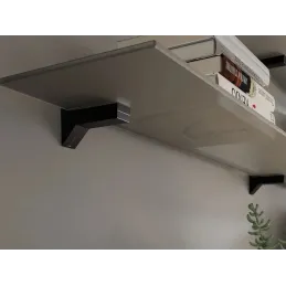 Držač police PALERMO / Crna mat