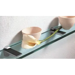 Držač police OMEGA / Crna mat