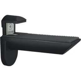 Držač police OMEGA / Crna mat