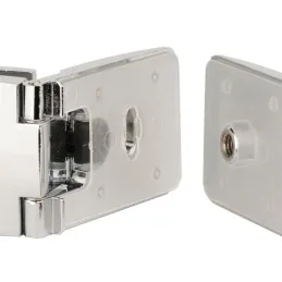 Závjes za staklena vrata SEE-ME / Sjajni krom