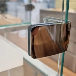 Závjes za staklena vrata SEE-ME / Sjajni krom