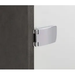 Závjes za staklena vrata SEE-ME / Sjajni krom