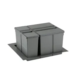 Koš za otpadke za ladicu SISTEMA 9XL 600 mm / Siva