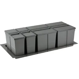 Kanta za otpad za ladicu SISTEMA 9XL 1000 mm / Siva